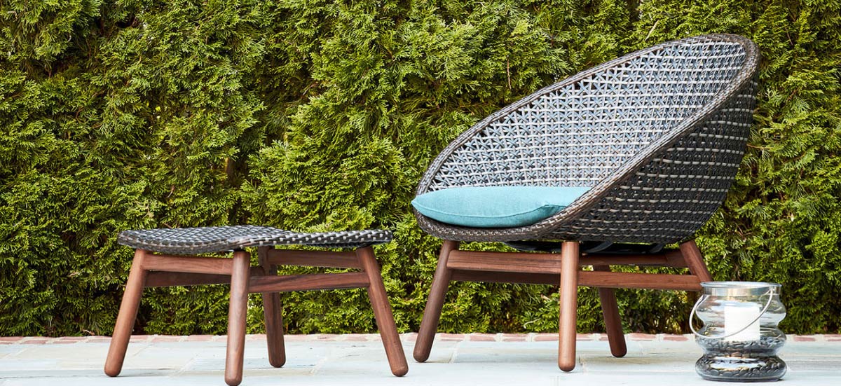 Ipe Lounge Patio Furniture Nest Collection by Jensen Leisure