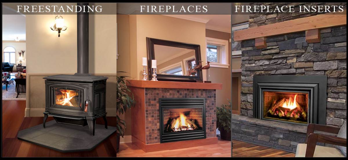 Fireplaces Wood & Gas Inserts Pellet Stoves