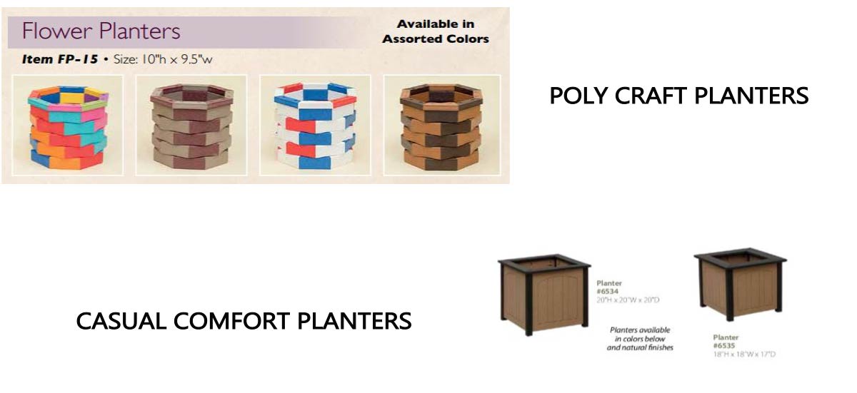 Poly Craft Planters